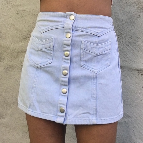 PacSun Dresses & Skirts - Pacsun denim mini skirt, Kendall + Kylie mini skirt